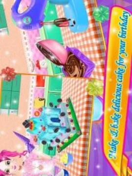 Pretend DIY Birthday Party - Castle Cake Maker游戏截图3