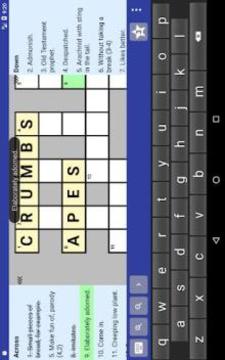 English Crossword puzzle游戏截图1