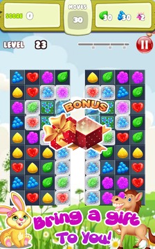 Cream Candy Rain - Match 3 Game游戏截图2
