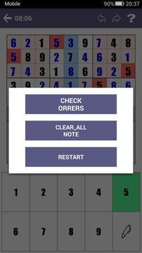 Free Sudoku Game游戏截图5