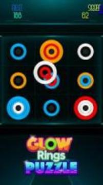 Glow Rings Puzzle游戏截图2