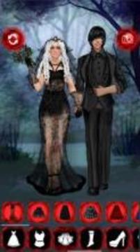 Goth Wedding - Gothic Bridal Makeover游戏截图4