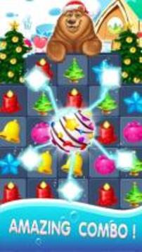 Candy Christmas Match 3游戏截图4