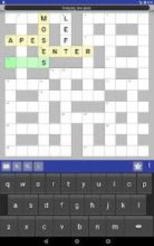 English Crossword puzzle游戏截图3