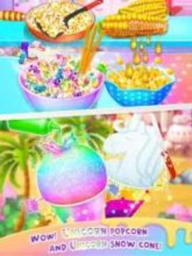Unicorn Food Galaxy - Crazy Trendy Foods Fun游戏截图3