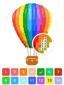 Draw.ly - Pixel Art Coloring游戏截图2