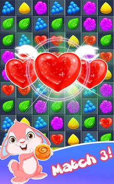 Cream Candy Rain - Match 3 Game游戏截图5
