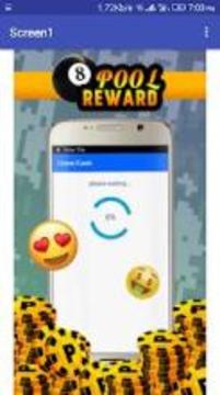 Pool Instant Rewards 2018 - coins and spins游戏截图4