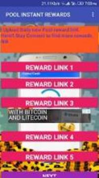 Pool Instant Rewards 2018 - coins and spins游戏截图3