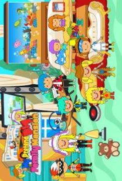 My Pretend Family Mansion - Big Friends Dollhouse游戏截图2