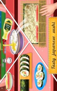 Japanese Food Restaurant - Food Cooking Game游戏截图3