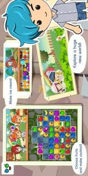 Mora Life: Fruits Farm Story Mania: Match 3 Game游戏截图3