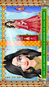 Royal Indian Girl Fashion Salon For Wedding游戏截图4