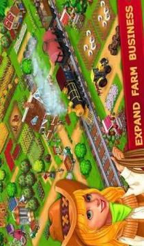 My Farm Town Village Life Top Farm Offline Game游戏截图2