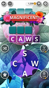 Bouquet of Words - Word game游戏截图4