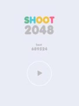 Shoot 2048 - reinvention of the classic puzzle游戏截图1