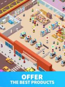 Idle Supermarket Tycoon  Tiny Shop Game游戏截图1