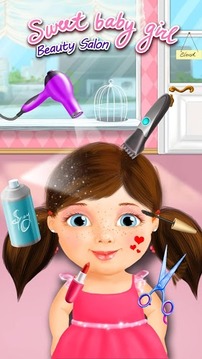 Sweet Baby Girl Beauty Salon游戏截图1