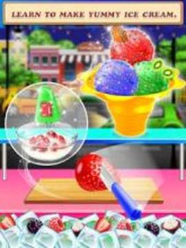 Street Ice Cream Shop - Summer Beach Carnival游戏截图5