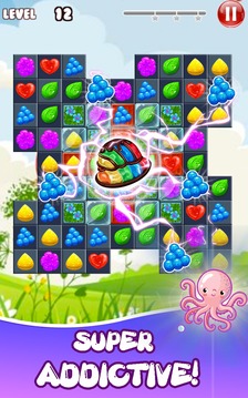Cream Candy Rain - Match 3 Game游戏截图3