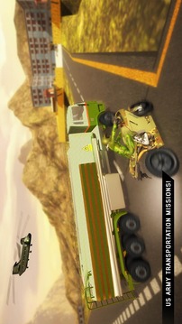 Offroad Army Transporter Sim: Uphill Driving Game游戏截图1