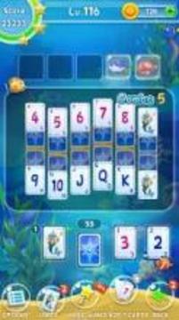 Solitaire - Fish Rescue游戏截图1