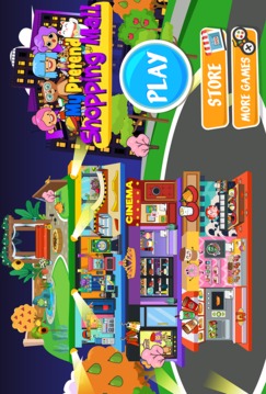 My Pretend Mall - Kids Shopping Center Town Games游戏截图1