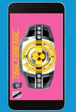 DX Simulation for Decade Henshin Belt 2018游戏截图1