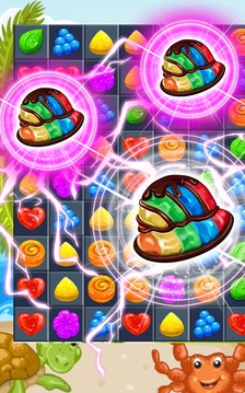 Cream Candy Rain - Match 3 Game游戏截图4