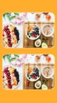 Find The Differences - Yummy Food Photos游戏截图3