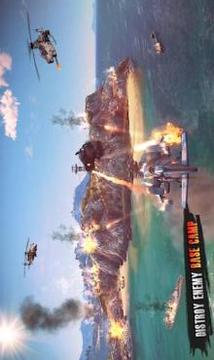 Gunship Helicopter Battle Field游戏截图1