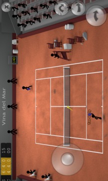 火柴人网球手游戏截图1