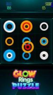 Glow Rings Puzzle游戏截图1