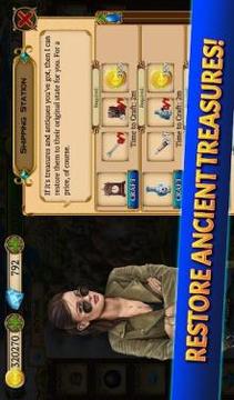 Treasure Match 3: Free Gem Matching Adventure Game游戏截图1