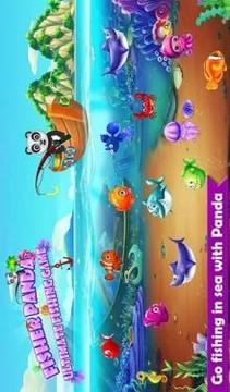 Happy Fisher Panda: Ultimate Fishing Mania Games游戏截图5