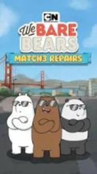 We Bare Bears Match3 Repairs游戏截图1