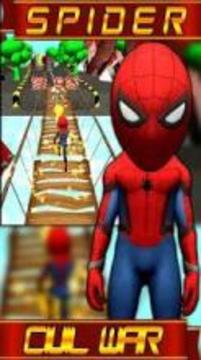 iron Spider Stick Run游戏截图5