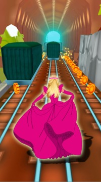 Subway Princess Maria Run游戏截图3