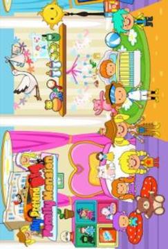 My Pretend Family Mansion - Big Friends Dollhouse游戏截图5