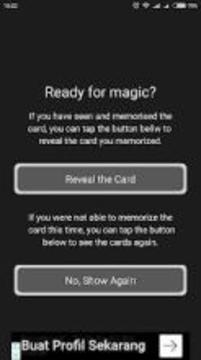 Mind Reader - Trick Card Magic游戏截图1