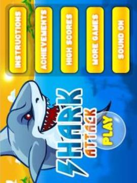 Hungry Shark Attack - Hungry Shark World Games游戏截图3
