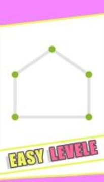 One Line : Touch, stroke, draw Shapes Puzzle Game游戏截图3