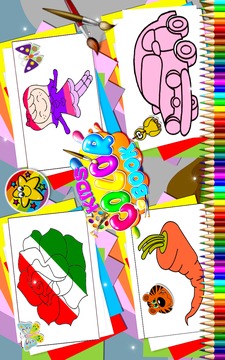 Kids Preschool Coloring Book游戏截图1