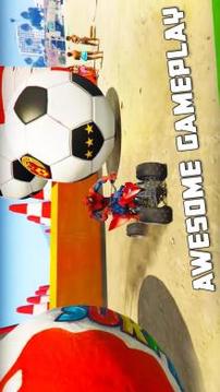 Quads Superheroes Stunts Racing游戏截图1