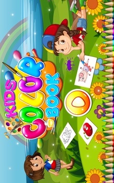 Kids Preschool Coloring Book游戏截图4