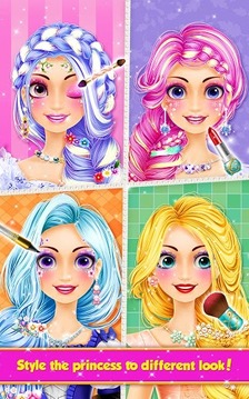 Long Hair Princess Hair Salon游戏截图4