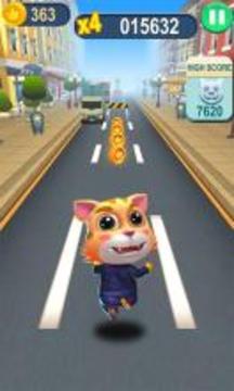 Endless Run Talking Cat游戏截图1