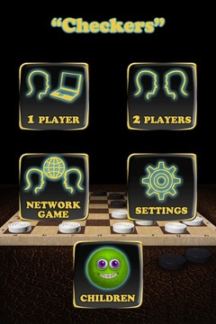 Checkers, Kids. Free.游戏截图1