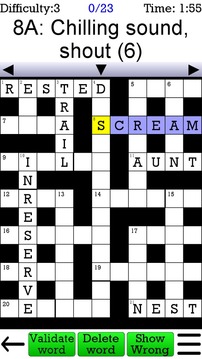 Crossword Unlimited游戏截图1