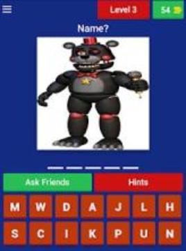 FNaF - QUIZ游戏截图2